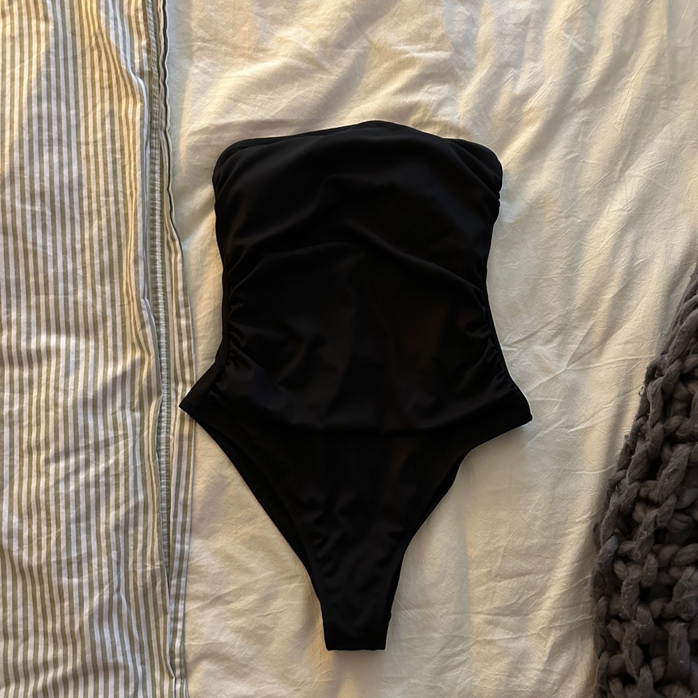 Shade & Shore Strapless One-Piece